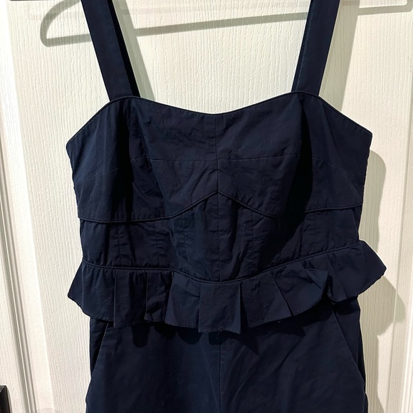 SEA NEW YORK Navy Blue O'Keefe Quilted Corset Jumpsuit - Picture 11 of 13